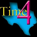 Time 4 Texas Printing Logo